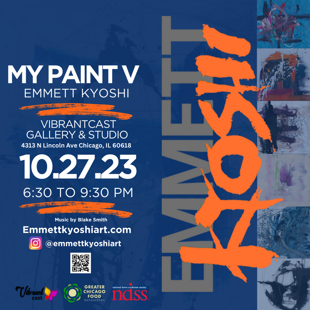 Emmett Kyoshi Art Hosts Fifth Solo Art Exhibition, My Paint V